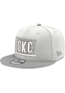 New Era Oklahoma City Thunder White 2022 City Series 9FIFTY Mens Snapback Hat