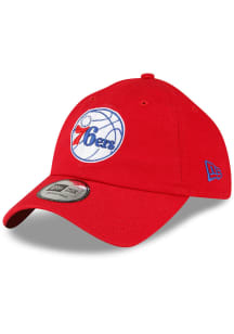 New Era Philadelphia 76ers STM Casual Classic Adjustable Hat - Red