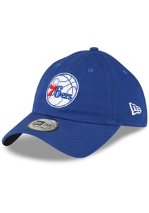 New Era Philadelphia 76ers Alt Casual Classic Adjustable Hat - Blue