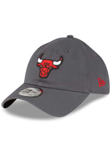 New Era Chicago Bulls Casual Classic Adjustable Hat - Graphite