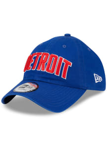 New Era Detroit Pistons Alt Casual Classic Adjustable Hat - Blue
