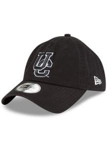 New Era Cincinnati Bearcats White Logo Retro Casual Classic Adjustable Hat - Black