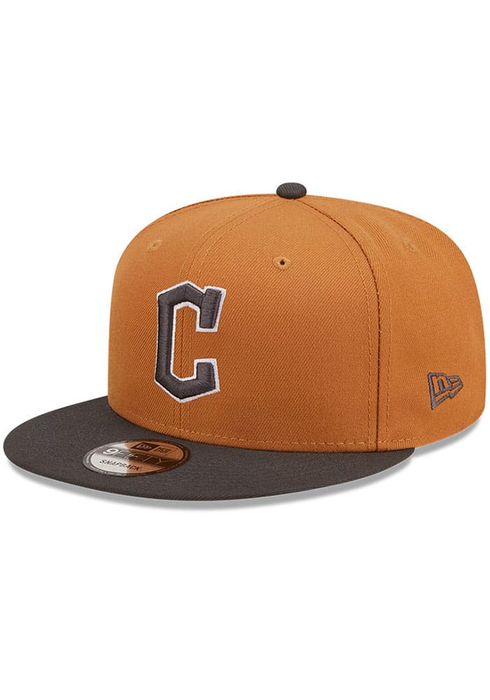 Cleveland Guardians '47 Tonal Camo Convoy Trucker Snapback Hat - Charcoal