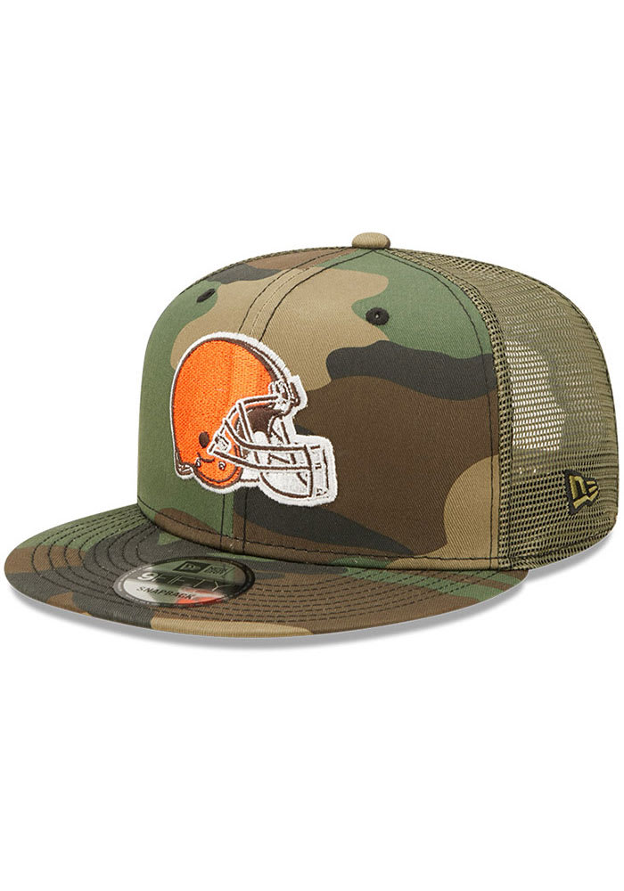 New Era Cleveland Browns Green Camotruck 9FIFTY Mens Snapback Hat