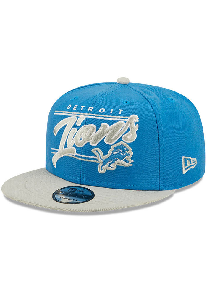 Detroit Lions New Era Team Basic 59FIFTY Fitted Hat - Blue