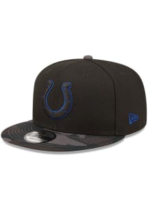 New Era Indianapolis Colts Black Camovize 9FIFTY Mens Snapback Hat