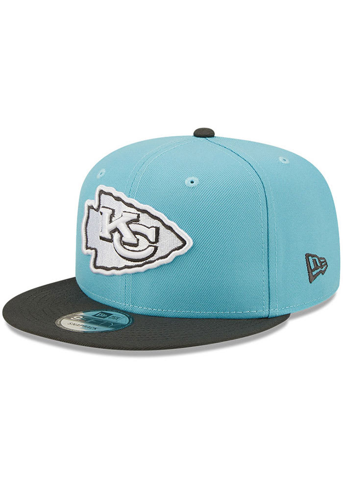 New Era Kansas City Chiefs Blue 2T Color Pack 9FIFTY Mens Snapback Hat