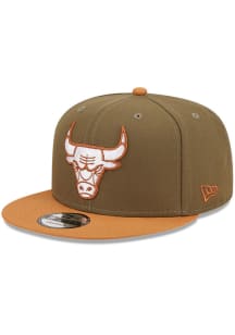 New Era Chicago Bulls Olive 2T Color Pack  9FIFTY Mens Snapback Hat
