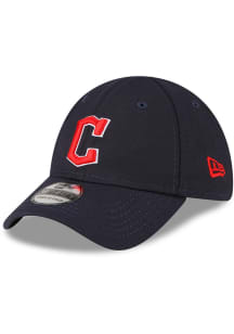New Era Cleveland Guardians Navy Blue Road JR TOD Team Classic 39THIRTY Youth Flex Hat