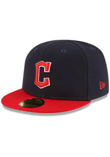 New Era Cleveland Guardians Navy Blue Home My 1st 59FIFTY Youth Fitted Hat