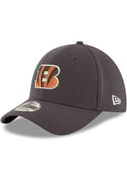 New Era Cincinnati Bengals Mens Grey Team Classic 39THIRTY Flex Hat