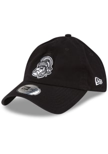 New Era Michigan State Spartans White Logo Retro Casual Classic Adjustable Hat - Black