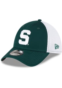 New Era Michigan State Spartans Mens Green 2T Neo 39THIRTY Flex Hat