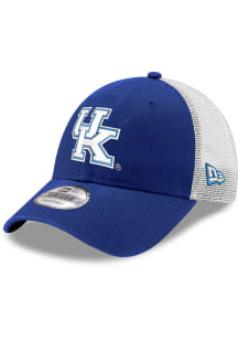 New Era Kentucky Wildcats Trucker 9FORTY Adjustable Hat - Blue