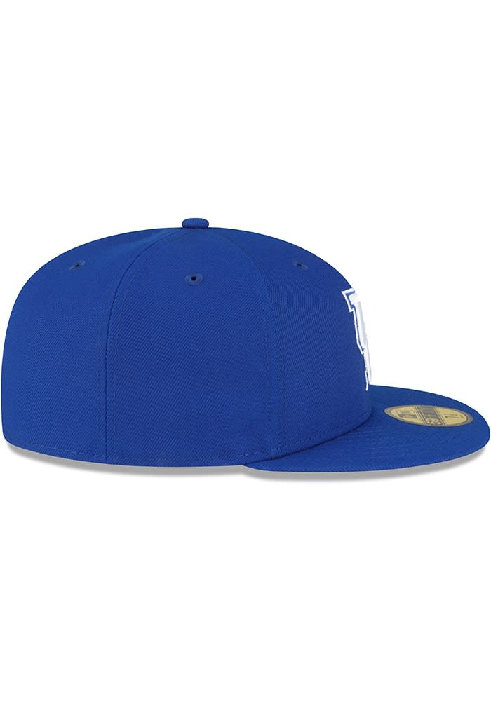 New Era Kentucky Wildcats Mens Blue Basic 59FIFTY Fitted Hat