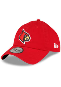 New Era Louisville Cardinals Casual Classic Adjustable Hat - Red