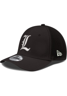 New Era Louisville Cardinals Mens Black Neo 39THIRTY Flex Hat