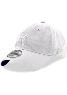 New Era Kansas City Royals Tonal Core Classic 9TWENTY Adjustable Hat - White