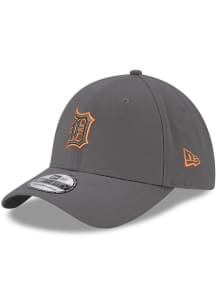 New Era Detroit Tigers Mens Grey Color Pop Tonal Team Classic 39THIRTY Flex Hat