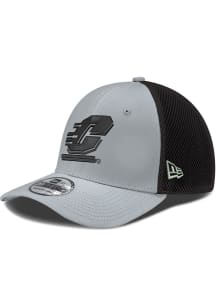 New Era Central Michigan Chippewas Mens Grey 2T Neo 39THIRTY Flex Hat