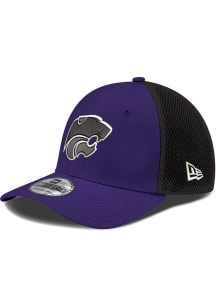New Era K-State Wildcats Mens Purple Neo 39THIRTY Flex Hat