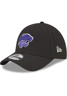 New Era K-State Wildcats Mens Black Team Classic 39THIRTY Flex Hat