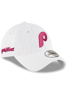 New Era Philadelphia Phillies Cooperstown Core Classic 9TWENTY Adjustable Hat - White