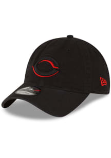 New Era Cincinnati Reds Color Pop Core Classic 9TWENTY Adjustable Hat - Black