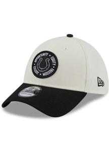 New Era Indianapolis Colts Mens White 2022 Social Justice 39THIRTY Flex Hat
