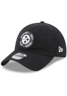 New Era Pittsburgh Steelers 2022 Social Justice 9TWENTY Adjustable Hat - Black
