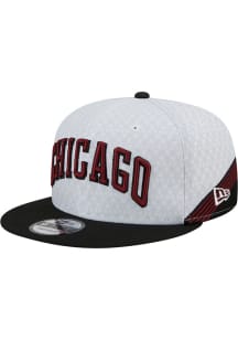 New Era Chicago Bulls White 2022 NBA City Edition 9FIFTY Mens Snapback Hat