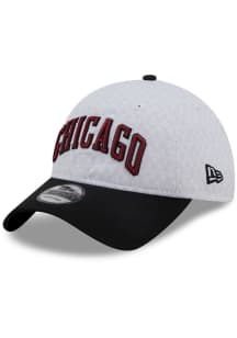 New Era Chicago Bulls 2022 NBA City Edition 9TWENTY Adjustable Hat - White