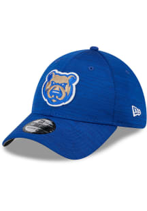New Era Iowa Cubs Mens Blue 2023 MiLB Clubhouse 39THIRTY Flex Hat