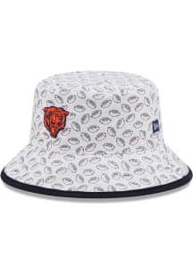 New Era Chicago Bears White Cutie Youth Bucket Hat