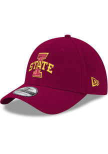 New Era Iowa State Cyclones Mens Red Team Classic 39THIRTY Flex Hat