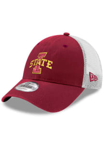 New Era Iowa State Cyclones Trucker 9FORTY Adjustable Hat - Red