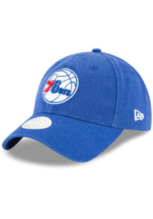 New Era Philadelphia 76ers Blue Core Classic 9TWENTY Womens Adjustable Hat