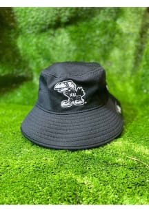 New Era Kansas Jayhawks Black White Logo Mens Bucket Hat