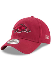 New Era Arkansas Razorbacks Core Classic 2.0 9TWENTY Adjustable Hat - Red