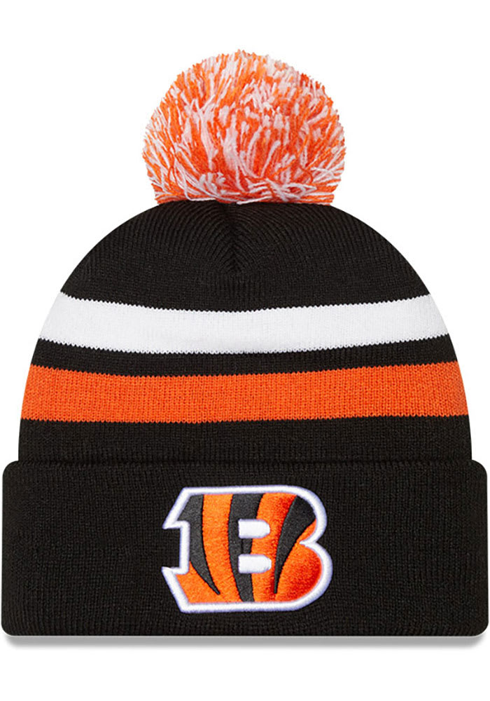 New Era / Men's Cincinnati Bengals Top Stripe Grey Knit