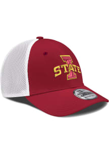 New Era Iowa State Cyclones Mens Red 2T Neo 39THIRTY Flex Hat