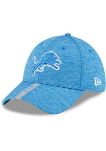 New Era Detroit Lions Mens Blue OTA Performance 39THIRTY Flex Hat