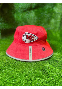 New Era Kansas City Chiefs Red OTA Performance Mens Bucket Hat