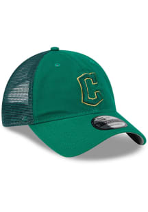 New Era Cleveland Guardians 2023 St Patricks Day 9TWENT Adjustable Hat - Green