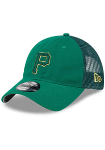 New Era Pittsburgh Pirates 2023 St Patricks Day 9TWENTY Adjustable Hat - Green