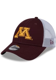 Minnesota Golden Gophers New Era Evergreen Trucker JR 9FORTY Youth Adjustable Hat - Maroon