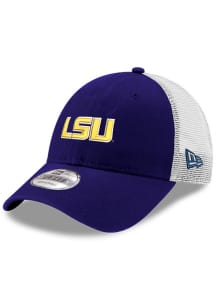 New Era LSU Tigers Trucker 9FORTY Adjustable Hat - Purple