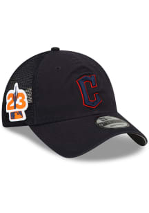 New Era Cleveland Guardians 2023 Spring Training 9TWENTY Adjustable Hat - Navy Blue