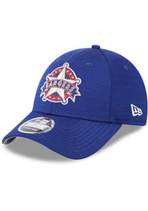 New Era Texas Rangers Blue 2023 Clubhouse JR 9FORTY Youth Adjustable Hat