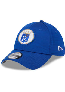 New Era Kansas City Royals Blue 2023 Clubhouse JR 39THIRTY Youth Flex Hat